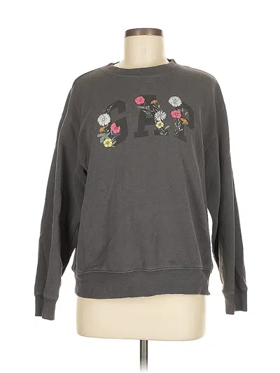 Pre-owned Gap Sweatshirt In Gray