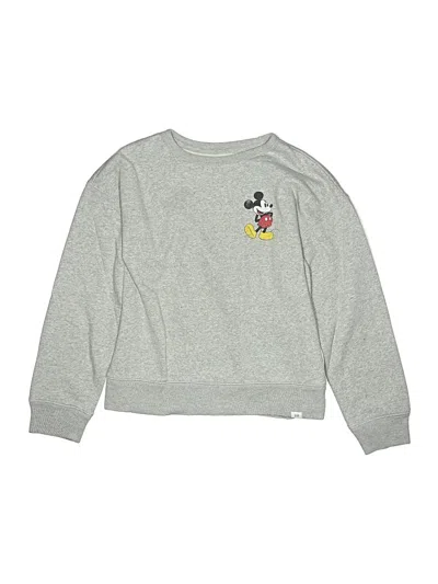Pre-owned Gap Kids' Sweatshirt In Gray