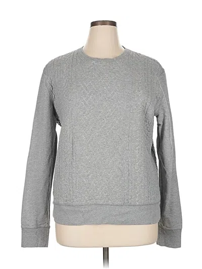 Pre-owned Gap Sweatshirt In Gray