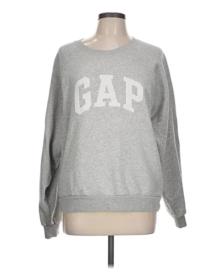 Pre-owned Gap Sweatshirt In Gray