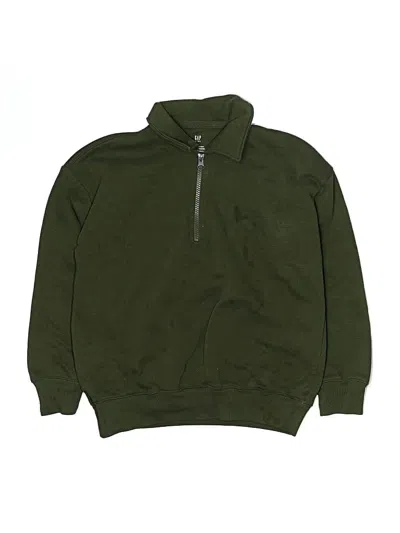 Pre-owned Gap Kids' Sweatshirt In Green