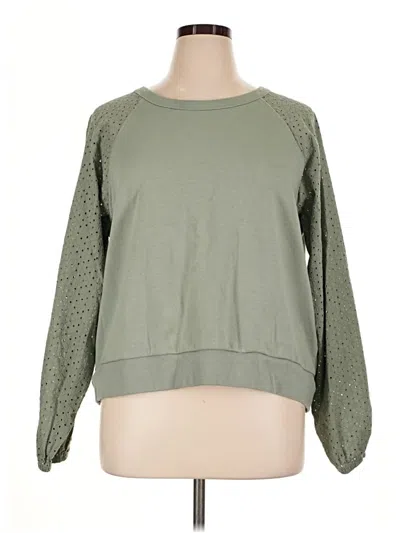 Pre-owned Gap Sweatshirt In Green