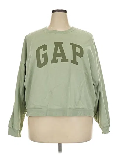 Pre-owned Gap Sweatshirt In Green