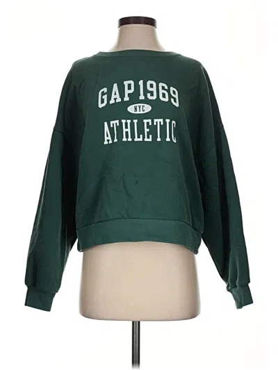 Pre-owned Gap Sweatshirt In Green