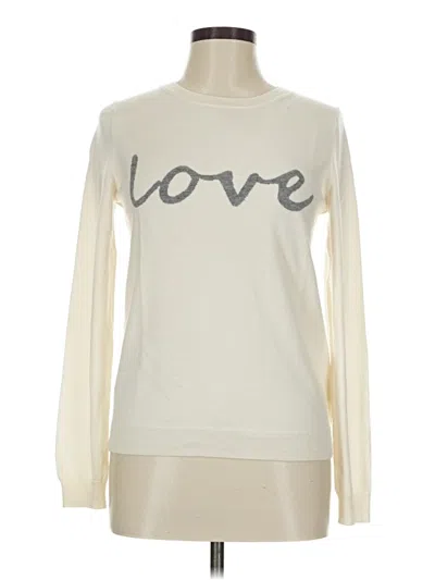 Pre-owned Gap Sweatshirt In Ivory