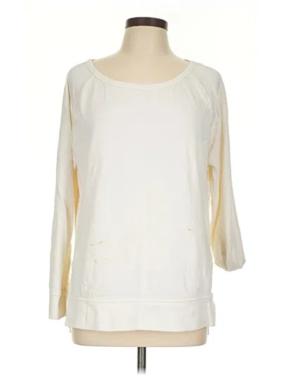 Pre-owned Gap Sweatshirt In Ivory
