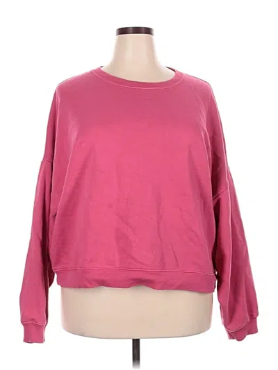 Pre-owned Gap Sweatshirt In Pink