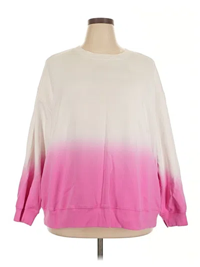 Pre-owned Gap Sweatshirt In Pink