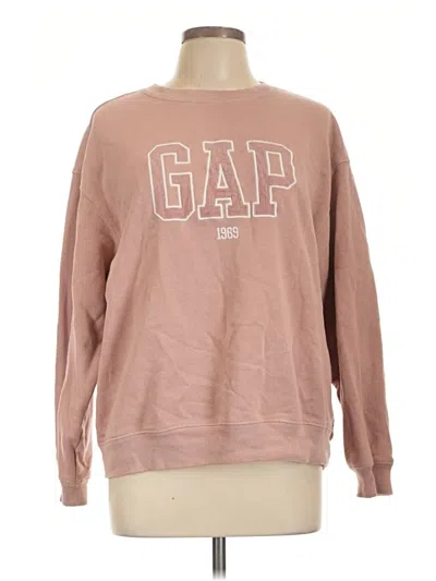 Pre-owned Gap Sweatshirt In Pink