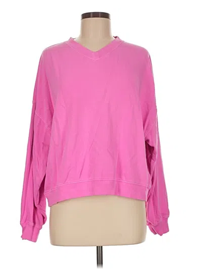 Pre-owned Gap Sweatshirt In Pink