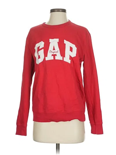 Pre-owned Gap Sweatshirt In Red