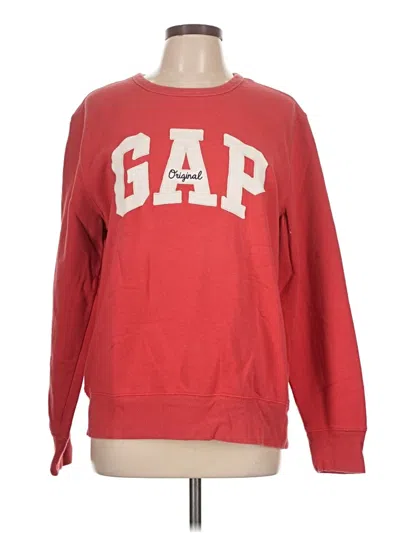 Pre-owned Gap Sweatshirt In Red