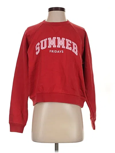 Pre-owned Gap Sweatshirt In Red