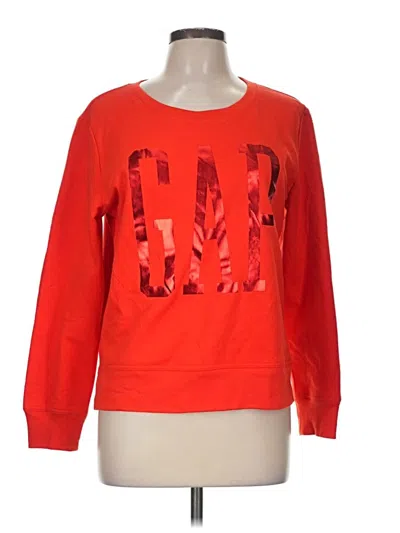 Pre-owned Gap Sweatshirt In Red