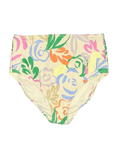 Pre-owned Gap Swimsuit Bottoms In Yellow