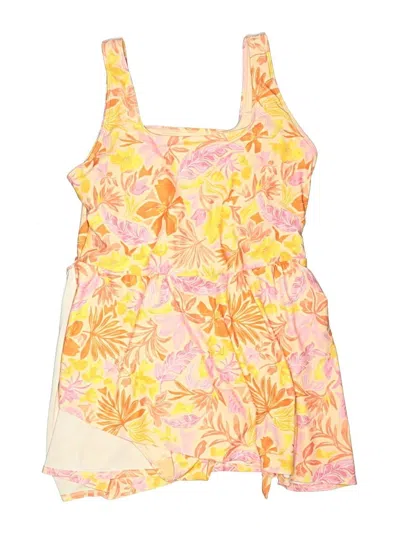Pre-owned Gap Swimsuit Cover Up In Yellow