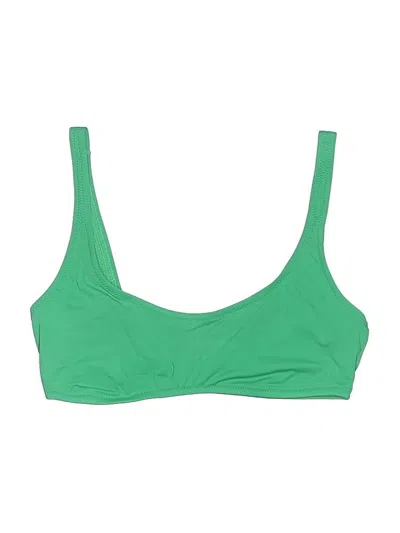 Pre-owned Gap Swimsuit Top Green Swimwear