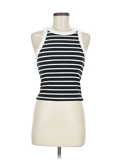 Pre-owned Gap Tank Top Black Halter Neckline Tops