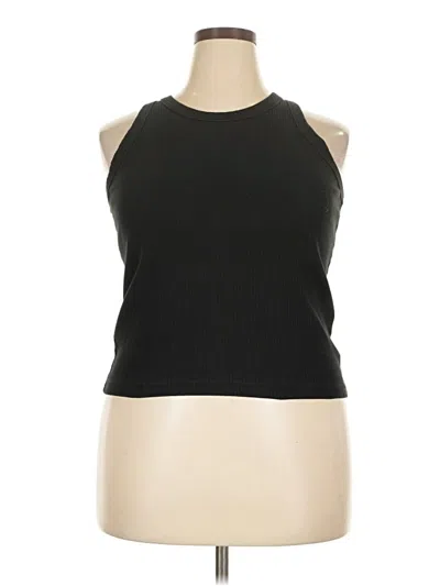 Pre-owned Gap Tank Top Black Halter Neckline Tops