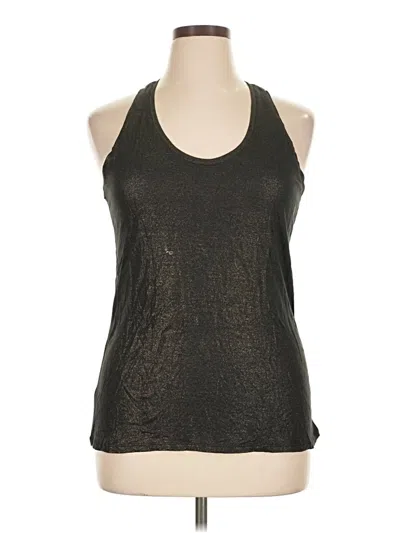 Pre-owned Gap Tank Top Black Halter Neckline Tops