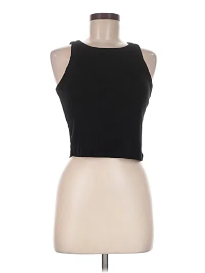 Pre-owned Gap Tank Top Black Halter Neckline Tops