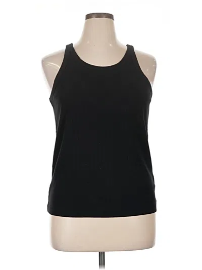 Pre-owned Gap Tank Top Black Halter Neckline Tops