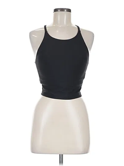 Pre-owned Gap Tank Top Black Halter Neckline Tops