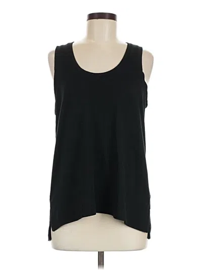 Pre-owned Gap Tank Top Black Scoop Neck Tops