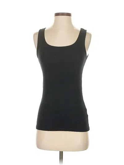 Pre-owned Gap Tank Top Black Strapless Neckline Tops