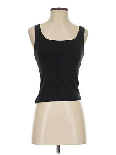 Pre-owned Gap Tank Top Black Strapless Neckline Tops