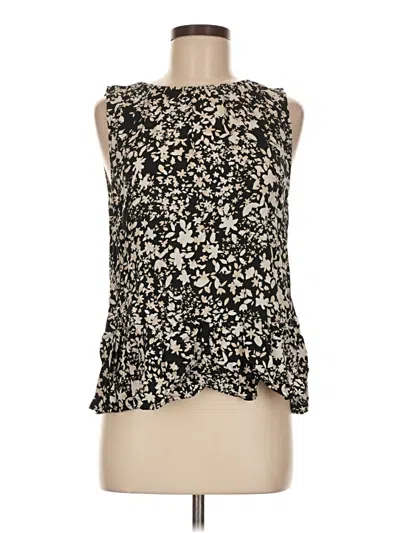 Pre-owned Gap Tank Top Black Strapless Neckline Tops