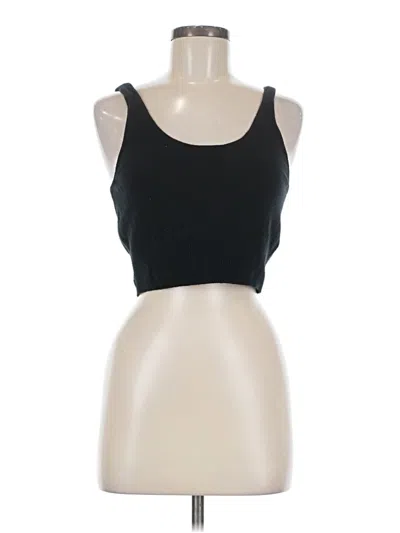 Pre-owned Gap Tank Top Black Strapless Neckline Tops