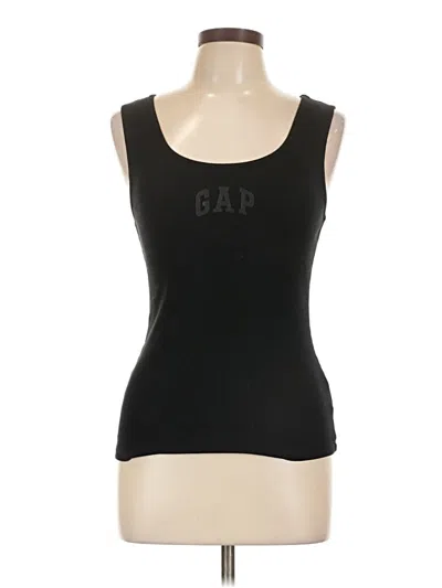 Pre-owned Gap Tank Top Black Strapless Neckline Tops