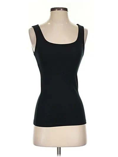 Pre-owned Gap Tank Top Black Strapless Neckline Tops