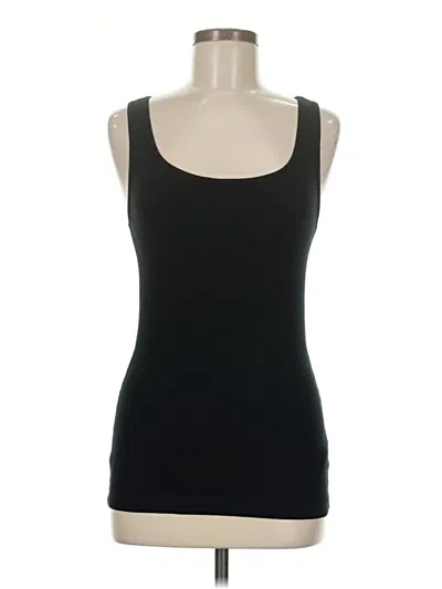 Pre-owned Gap Tank Top Black Strapless Neckline Tops