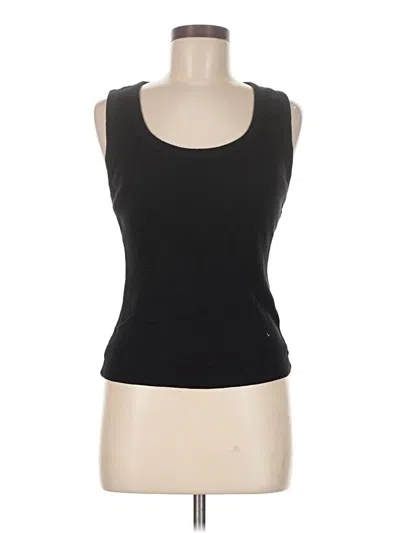 Pre-owned Gap Tank Top Black Strapless Neckline Tops