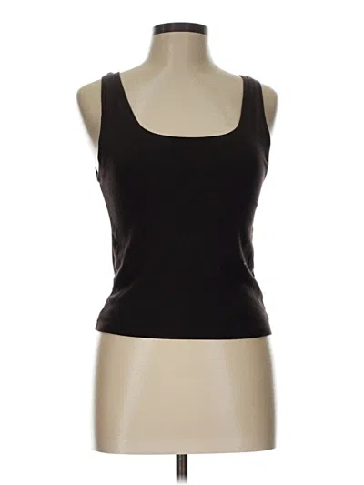 Pre-owned Gap Tank Top Black Strapless Neckline Tops