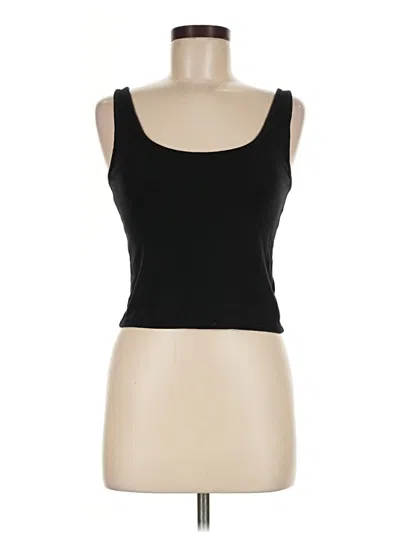 Pre-owned Gap Tank Top Black Strapless Neckline Tops
