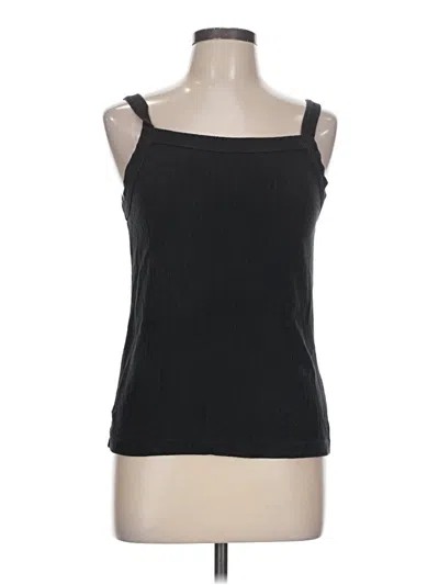 Pre-owned Gap Tank Top Black Strapless Neckline Tops