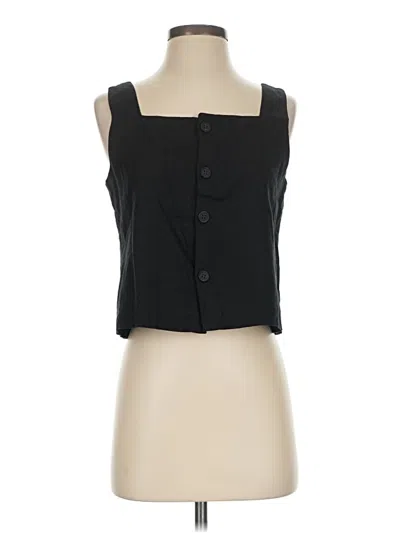Pre-owned Gap Tank Top Black Strapless Neckline Tops