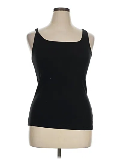 Pre-owned Gap Tank Top Black Strapless Neckline Tops