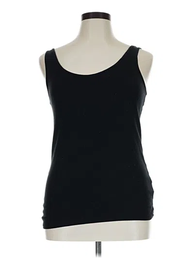 Pre-owned Gap Tank Top Black Strapless Neckline Tops