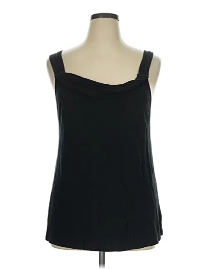 Pre-owned Gap Tank Top Black Strapless Neckline Tops