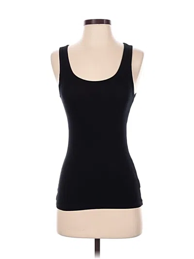 Pre-owned Gap Tank Top Black Strapless Neckline Tops