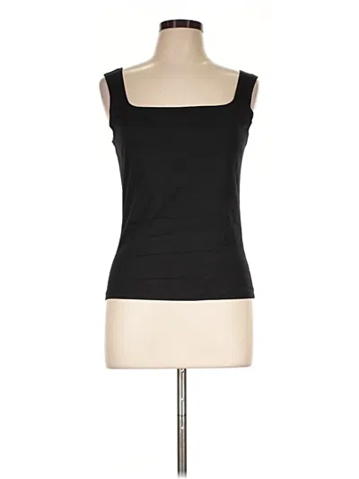 Pre-owned Gap Tank Top Black Strapless Neckline Tops