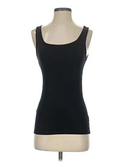 Pre-owned Gap Tank Top Black Strapless Neckline Tops