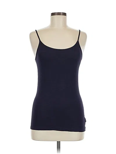 Pre-owned Gap Tank Top Blue Halter Neckline Tops