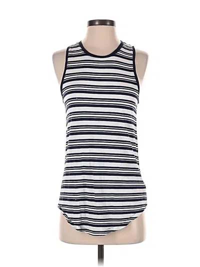 Pre-owned Gap Tank Top Blue Halter Neckline Tops