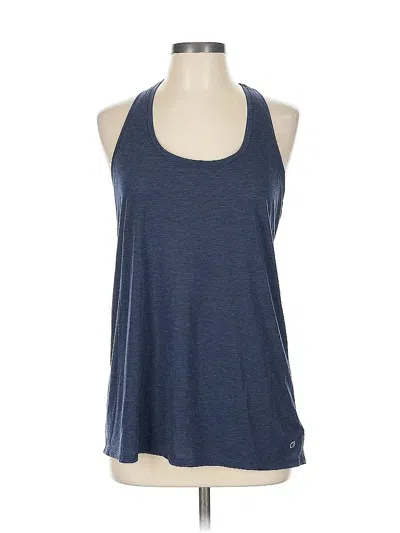 Pre-owned Gap Tank Top Blue Halter Neckline Tops