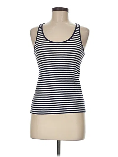 Pre-owned Gap Tank Top Blue Halter Neckline Tops